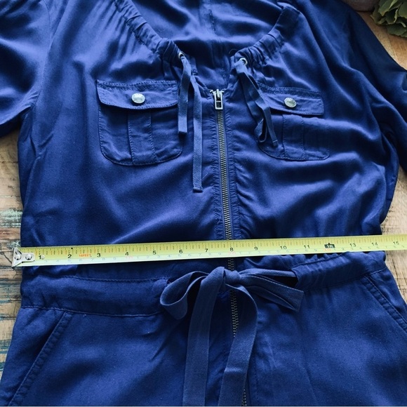AX Armani Exchange Zip Front Adjustable Jumpsuit Size 0P - Picture 7 of 16